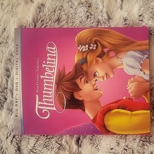 New, sealed Thumbelina BluRay DVD Digital code